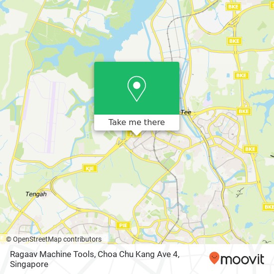 Ragaav Machine Tools, Choa Chu Kang Ave 4地图