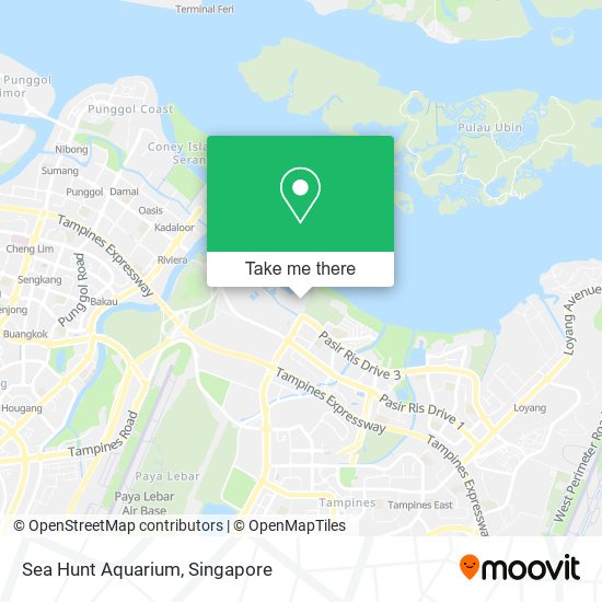 Sea Hunt Aquarium map