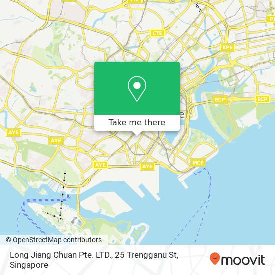 Long Jiang Chuan Pte. LTD., 25 Trengganu St map