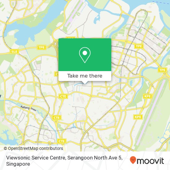 Viewsonic Service Centre, Serangoon North Ave 5 map