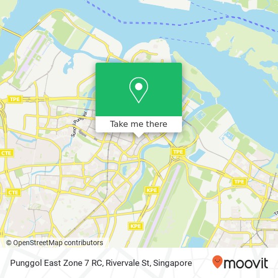Punggol East Zone 7 RC, Rivervale St map