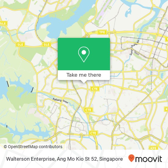 Walterson Enterprise, Ang Mo Kio St 52地图