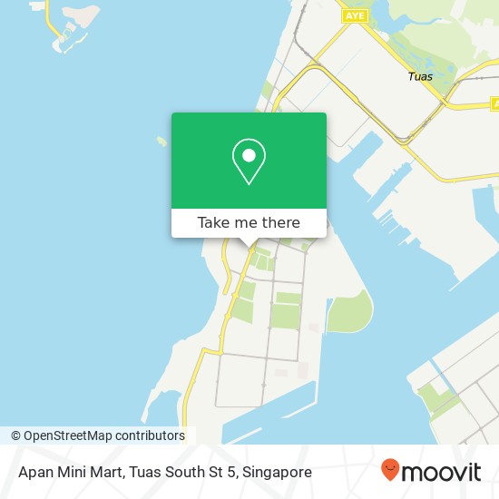 Apan Mini Mart, Tuas South St 5地图