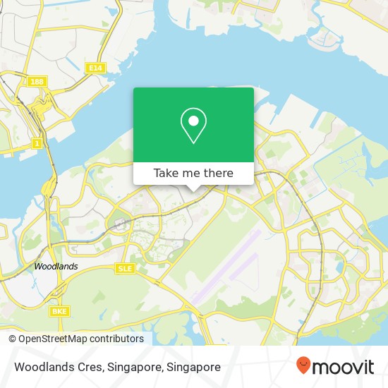 Woodlands Cres, Singapore map