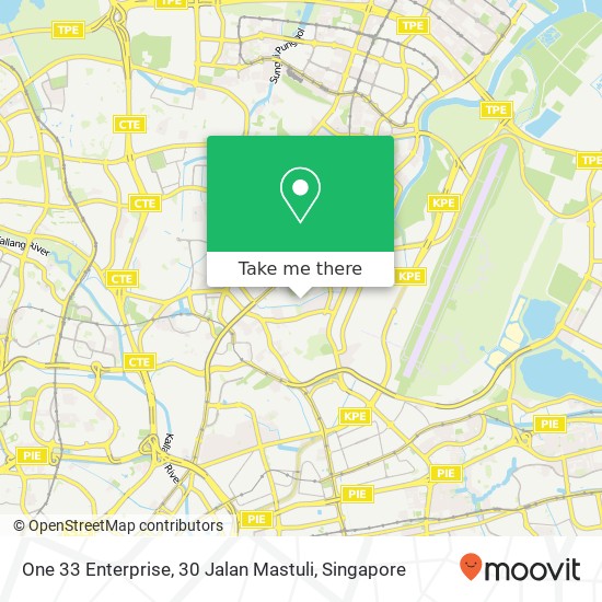 One 33 Enterprise, 30 Jalan Mastuli地图