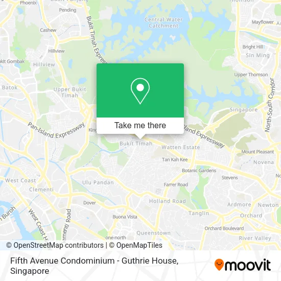 Fifth Avenue Condominium - Guthrie House地图