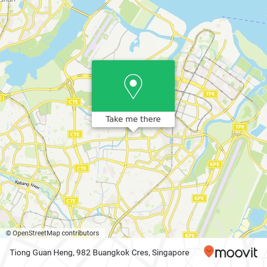 Tiong Guan Heng, 982 Buangkok Cres map