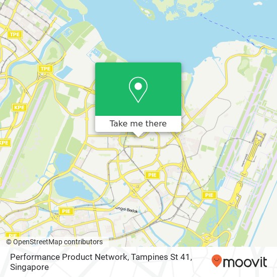 Performance Product Network, Tampines St 41 map