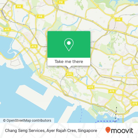 Chang Seng Services, Ayer Rajah Cres地图