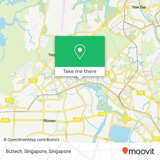 Biztech, Singapore地图