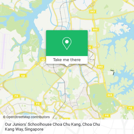 Our Juniors' Schoolhouse Choa Chu Kang, Choa Chu Kang Way地图