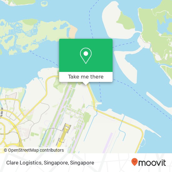 Clare Logistics, Singapore map