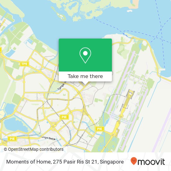 Moments of Home, 275 Pasir Ris St 21 map
