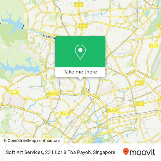 Soft Art Services, 231 Lor 8 Toa Payoh map