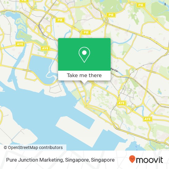 Pure Junction Marketing, Singapore map