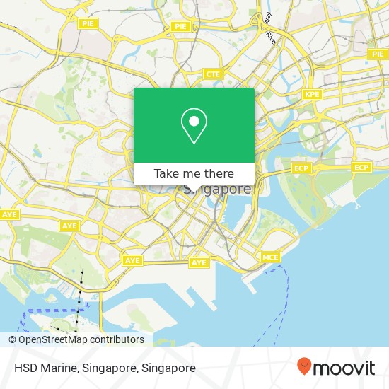 HSD Marine, Singapore map