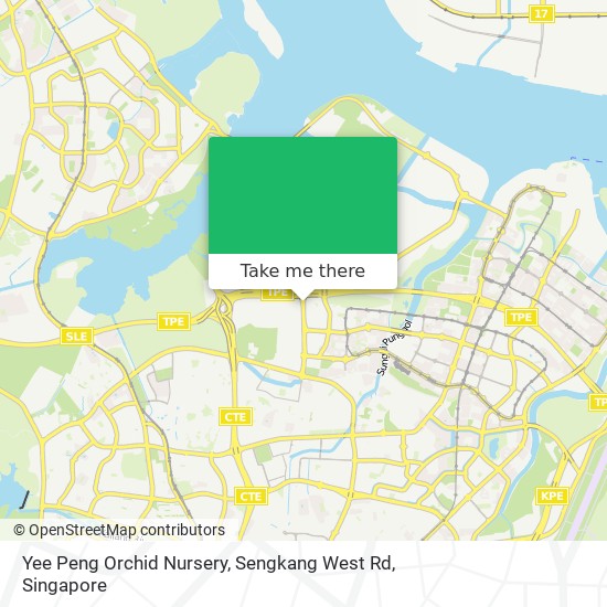 Yee Peng Orchid Nursery, Sengkang West Rd地图