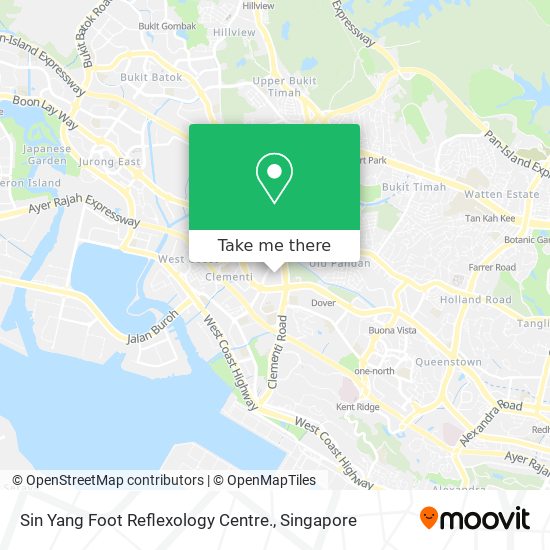 Sin Yang Foot Reflexology Centre. map