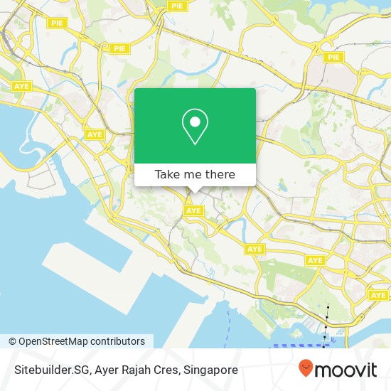 Sitebuilder.SG, Ayer Rajah Cres map