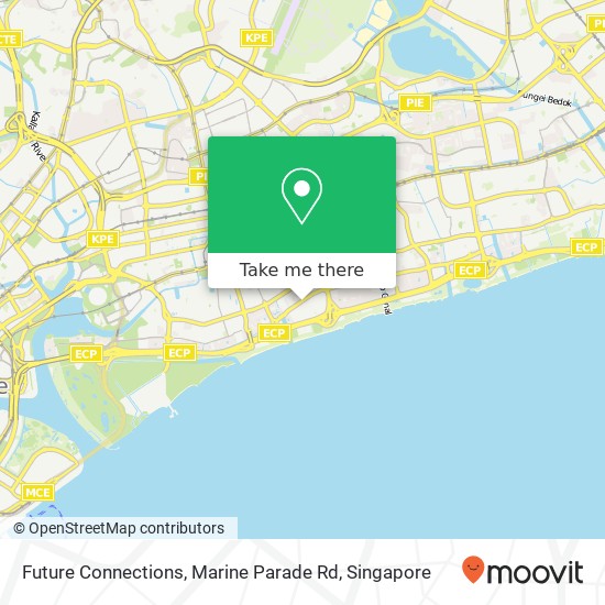 Future Connections, Marine Parade Rd map