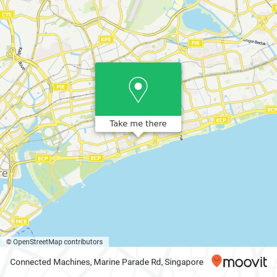 Connected Machines, Marine Parade Rd map