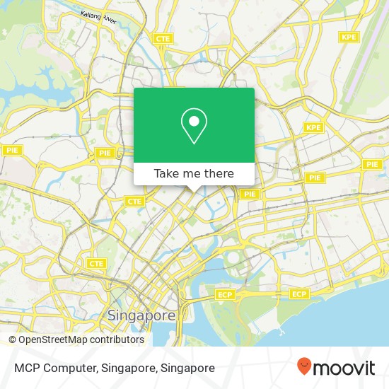 MCP Computer, Singapore map