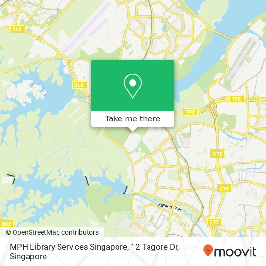 MPH Library Services Singapore, 12 Tagore Dr地图