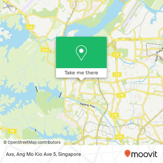 Axs, Ang Mo Kio Ave 5 map