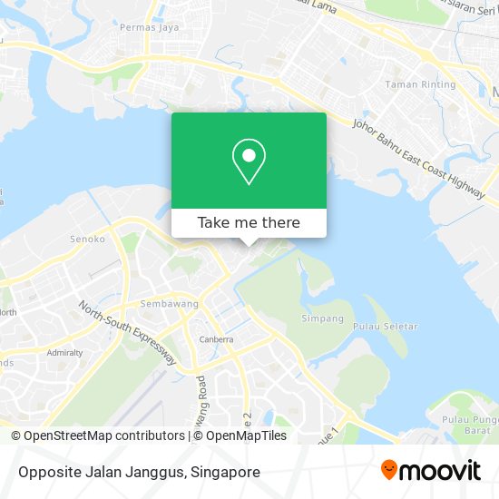 Opposite Jalan Janggus map