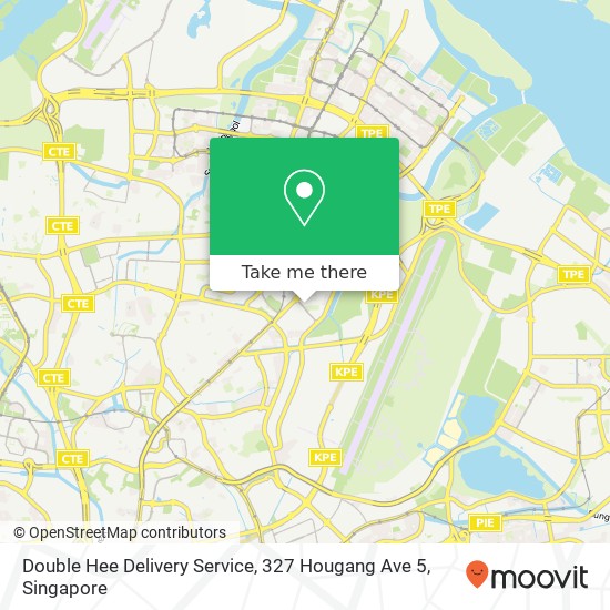 Double Hee Delivery Service, 327 Hougang Ave 5 map