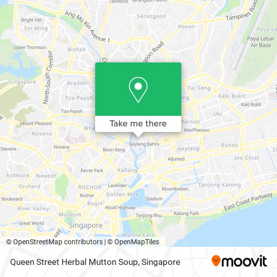 Queen Street Herbal Mutton Soup map