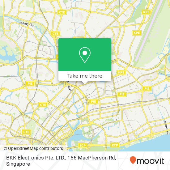 BKK Electronics Pte. LTD., 156 MacPherson Rd map