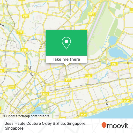 Jess Haute Couture Oxley Bizhub, Singapore地图