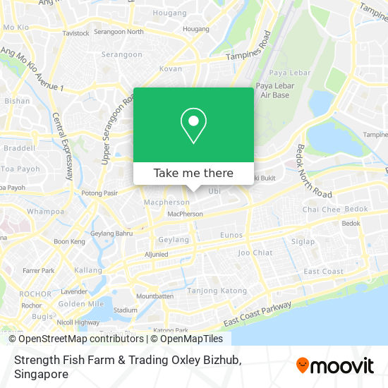 Strength Fish Farm & Trading Oxley Bizhub map