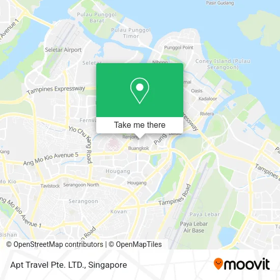 Apt Travel Pte. LTD. map