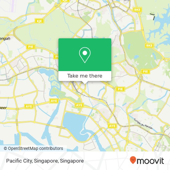 Pacific City, Singapore map