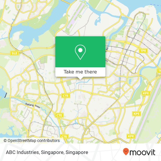 ABC Industries, Singapore map