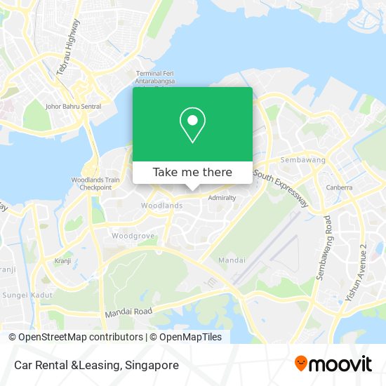 Car Rental &Leasing map