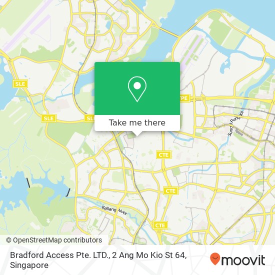 Bradford Access Pte. LTD., 2 Ang Mo Kio St 64 map