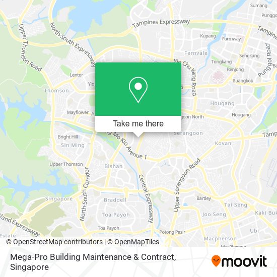 Mega-Pro Building Maintenance & Contract map