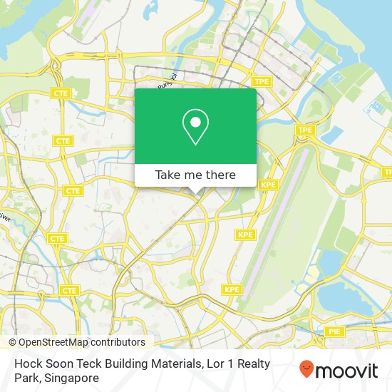 Hock Soon Teck Building Materials, Lor 1 Realty Park地图