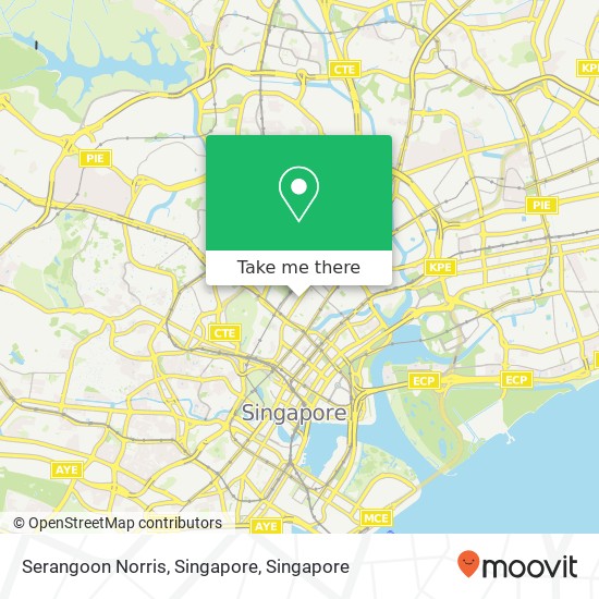Serangoon Norris, Singapore map