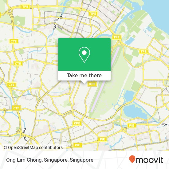 Ong Lim Chong, Singapore map