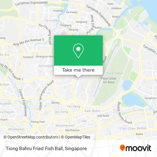 Tiong Bahru Fried Fish Ball map