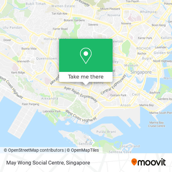 May Wong Social Centre map