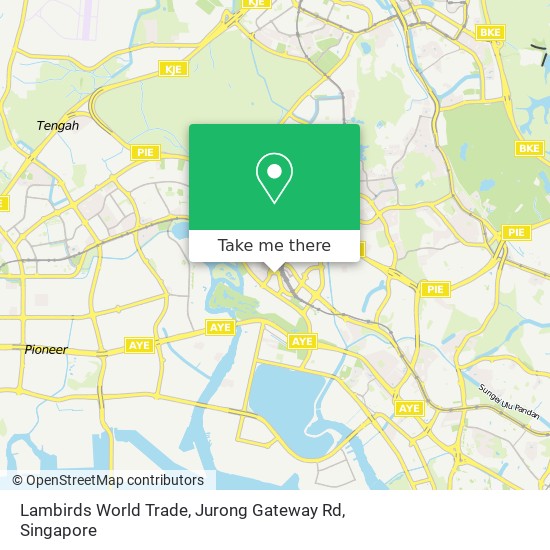 Lambirds World Trade, Jurong Gateway Rd地图