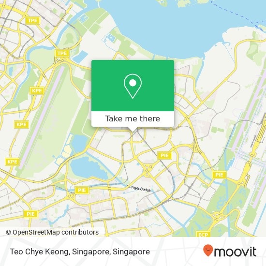 Teo Chye Keong, Singapore地图