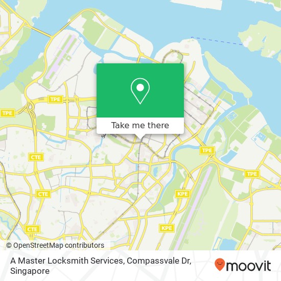 A Master Locksmith Services, Compassvale Dr map