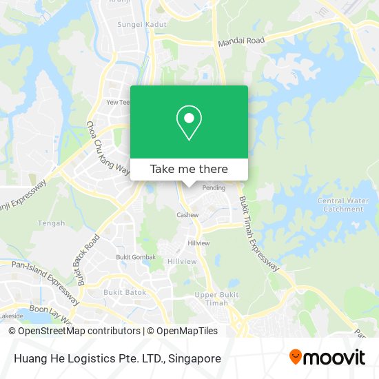 Huang He Logistics Pte. LTD. map