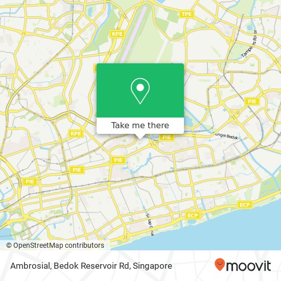 Ambrosial, Bedok Reservoir Rd map